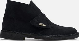 Clarks Mens Clarks Originals Desert Boot - Black - Size: 11