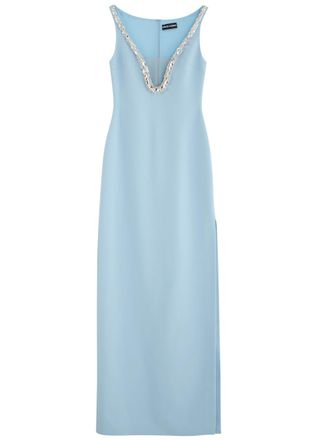 DAVID KOMA David Koma Crystal-embellished Gown - Blue - 12 (UK12 / M)