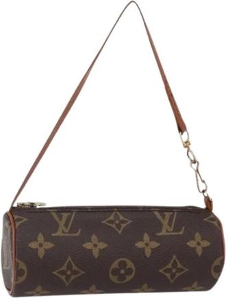 Louis Vuitton Pre-owned Mini Bags, female, Brown, Size: ONE SIZE Pre-owned Vintage Canvas Mini Bag
