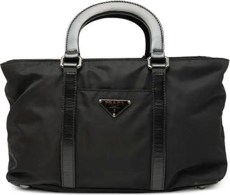 Prada 2013-2025 Tessuto satchel - Zwart