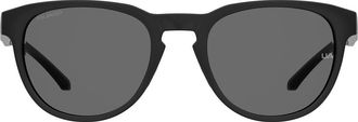 Under Armour Skylar 53mm Round Sunglasses in Black Ruthenium at Nordstrom Rack