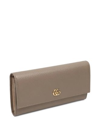 Gucci petite marmont leather wallet - Neutrals