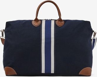 My Style Bags Rechteckige Reisetasche aus gestreiftem Segeltuch Harvard Riviera