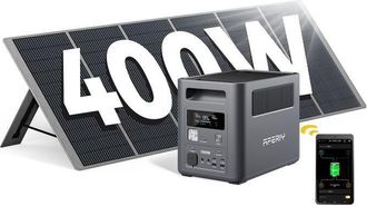OEM Estaci&oacute;n De Energ&iacute;a Port&aacute;til - Aferiy - Af-p180 - Lifepo4 1024wh - Ac 1800w - Panel Solar 400w