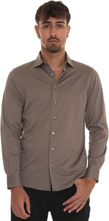 Gran Sasso Polo camicia Tortora Gran Sasso Uomo