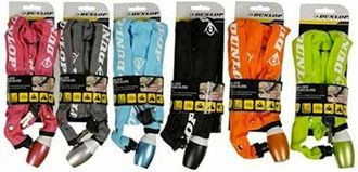 Trade Shop Trade Shop - Catena Antifurto Moto Bicicletta Con Lucchetto Chiavi Acciaio 120cm Vari Colori