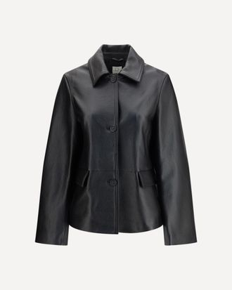 Toteme Grained leather Jacket Female 36