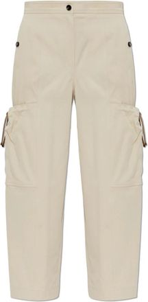 Max Mara Broeken - Dames - Vrijetijds broeken - Beige - M - Broeken