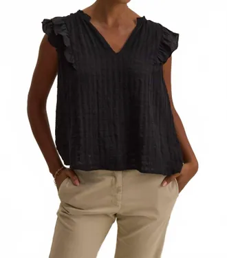 Velvet Eva Top In Black