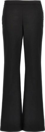 Courrèges Dames, Broeken, Zwart, Maat: 2XS Wol