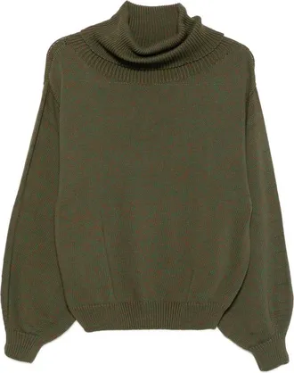 BASERANGE Ribbed-knit Roll-neck Sweater