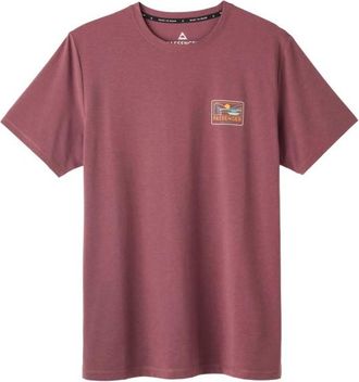 Passenger Roamer Recycled Active T-Shirt Funktionsshirt f&uuml;r Herren | rot