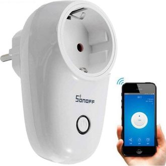 Trade Shop Trade Shop - Wi-fi Google Home Casa Inteligente Dom&oacute;tica Outlet Sonoff S26