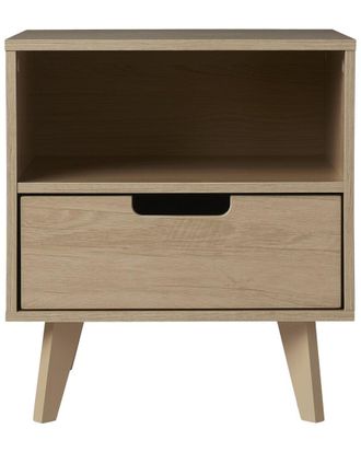 Walker Edison 1-Drawer Midcentury Nightstand