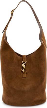 Saint Laurent Le 5 à 7 Hobo Suede Bucket bag - Caramel - One Size