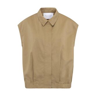 Sisters Point Truien - Dames - Blouses & Shirts - Beige - Maat: XL
