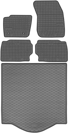 OEM Juego De Alfombrillas De Goma Para Coche Y Maletero Para Ford Mondeo V Estate (desde Enero De 2015 Hasta 2022)
