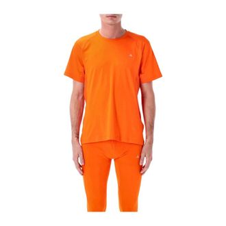 Nike T-shirt Wildsee a Maniche Corte - - Sport - Uomo - Arancione - XS