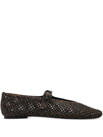 Kurt Geiger Mayfair ballet flats - Brown