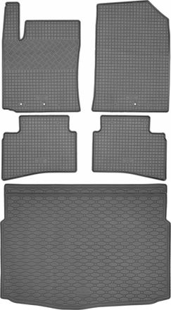 OEM Kia Stonic Suv De Octubre De 2017. Juego De Alfombrillas De Goma Para Coche Y Alfombrilla Para Maletero