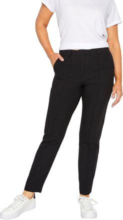 M&Co Womens Slim Leg Trousers - Womens Black