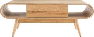 Miliboo Mesa De Centro Escandinava Madera Natural Baltik
