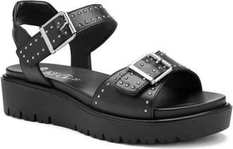 Ara Buttercup Studded Sandal (Women0 in Black at Nordstrom, Size 9.5-10Us