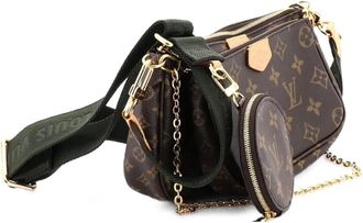 Louis Vuitton Multi Pochette Accessoires Monogram Canvas crossbody bag - Bruin