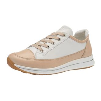 Ara Osaka Sneaker - Dames - Schoenen - Beige - Maat: 37 1/2 EU Leer