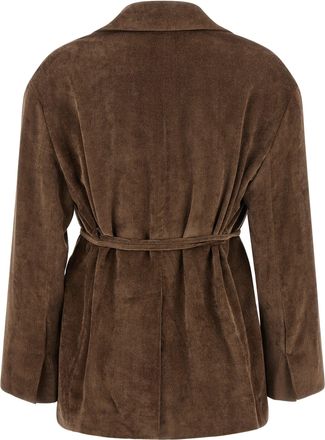 Brunello Cucinelli Womens Brown Viscose Blazer Clothing