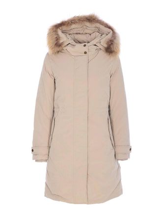 Woolrich Beige Grace Fur Parka