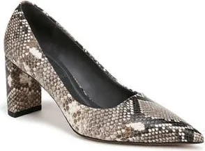 Franco Sarto Giovanna Pointed Toe Pump in Grey Multi at Nordstrom Rack, Size 6.5