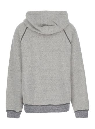 Chlo&eacute; Womens Grey Sweatshirt With Logo Lettering Cotton Top