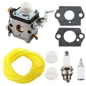 OEM Carburador 122 Con Buj&iacute;a, Manguera De Combustible Para Husqvarna 122c 122ldx 122lk 22cc 574386701 581734301, Cortador De Alambre Importante, Filtro De