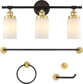Jonathan Y Designs Jonathan Y Egan Vanity Light Set