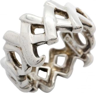 Tiffany & Co. Silver 925 Band Ring (Pre-Owned)