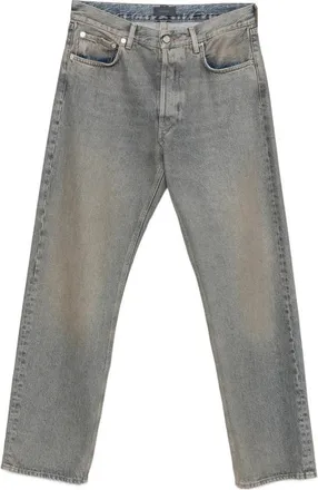 Haikure Faded-effect Logo-patch Jeans