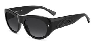 Dsquared2 ICON 0028/S 807/9O Mens Sunglasses Black Size 55