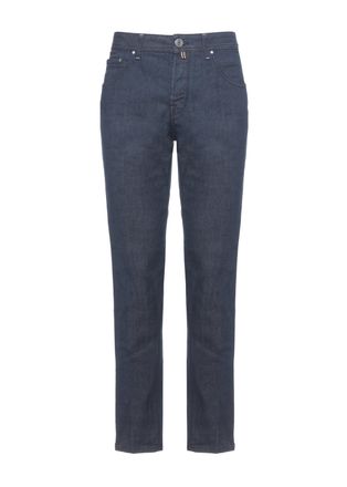 Jacob Cohen Blue Scott Cotton Jeans