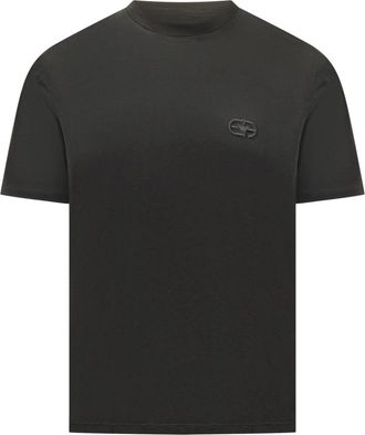 Emporio Armani Stretch Jersey T-Shirt - Heren - T-shirts - Zwart - L - Katoen - Tops