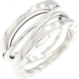 Bulgari White Gold (18K) Band Ring (Pre-Owned)
