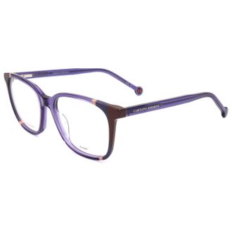 Carolina Herrera Womens 52mm Violet Brown Opticals