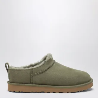 UGG Burnt Olive Classic Micro ankle boots