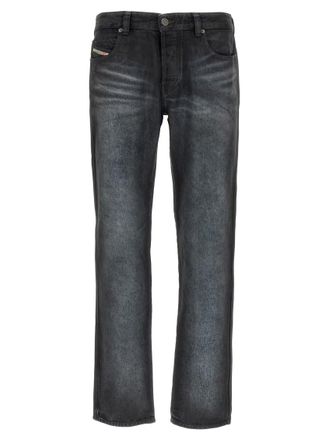 Diesel Black Straight Leg Jeans