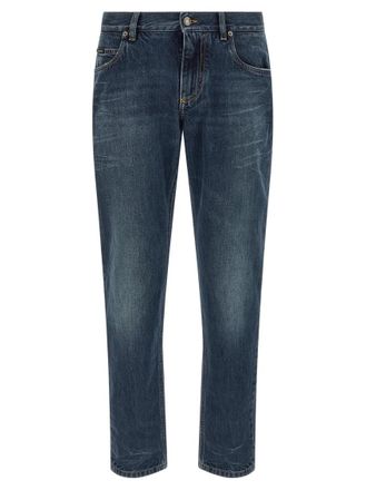 Dolce & Gabbana Dark Blue Slim Jeans
