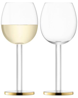 LSA International Lsa International Set Of 2 Luca Wine Glass 10Oz