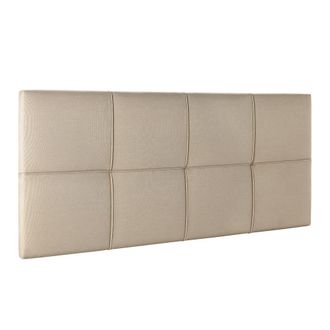 HOMN Cabecero tapizado 140x60 cm beige