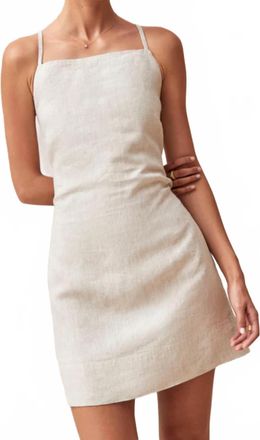 Alohas Lina Mini Dress In White