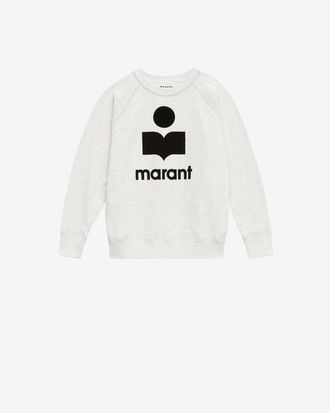 Isabel Marant Millyny Sweatshirt - Female - Ecru - Size 34 - Marant &Eacute;toile - Gifts Ideas for Women