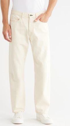 Rag & Bone Fit 4 Organic Cotton Straight Jeans in Ecru at Nordstrom Rack, Size 29 X 30
